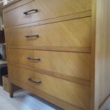 1950s varnished oak dresser