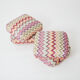 Paire de poufs 1970