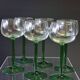Set of 6 stemmed glasses from Arcoroc in very good condition.