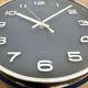 Vintage Blue Bakelite Electric Wall Clock from Metamec, 1970s