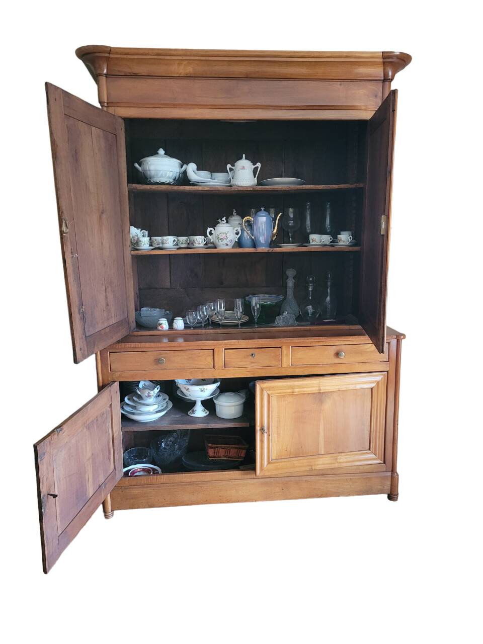 Antique solid oak sideboard