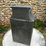 Tin and glass lantern