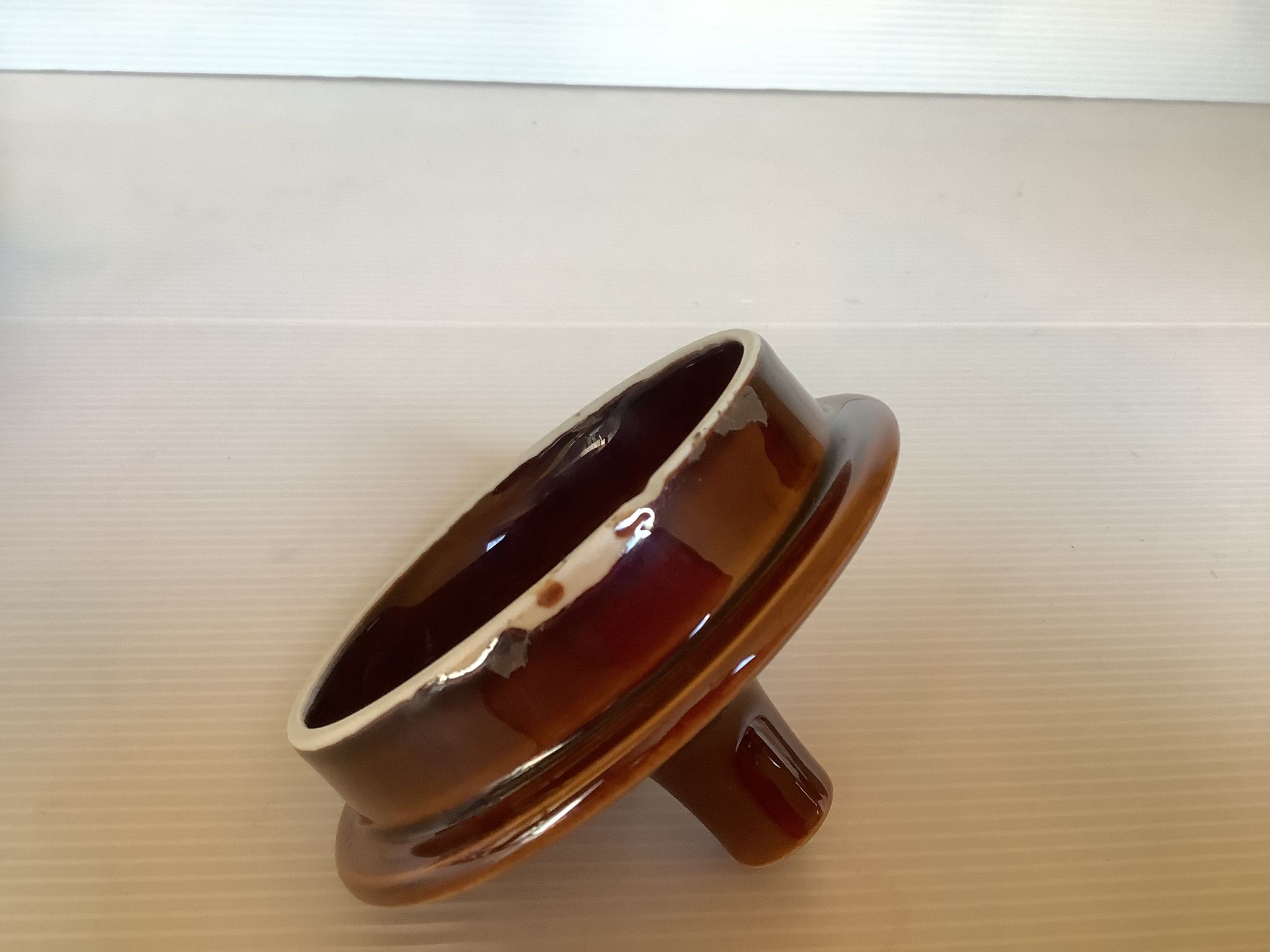 Cafetière ancienne marron villeroy et boch
