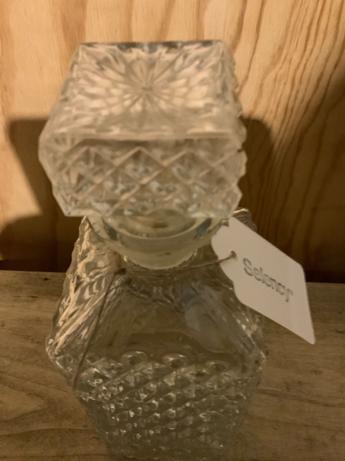 Carafe à whisky Selency x Monoprix Croisé Laroche