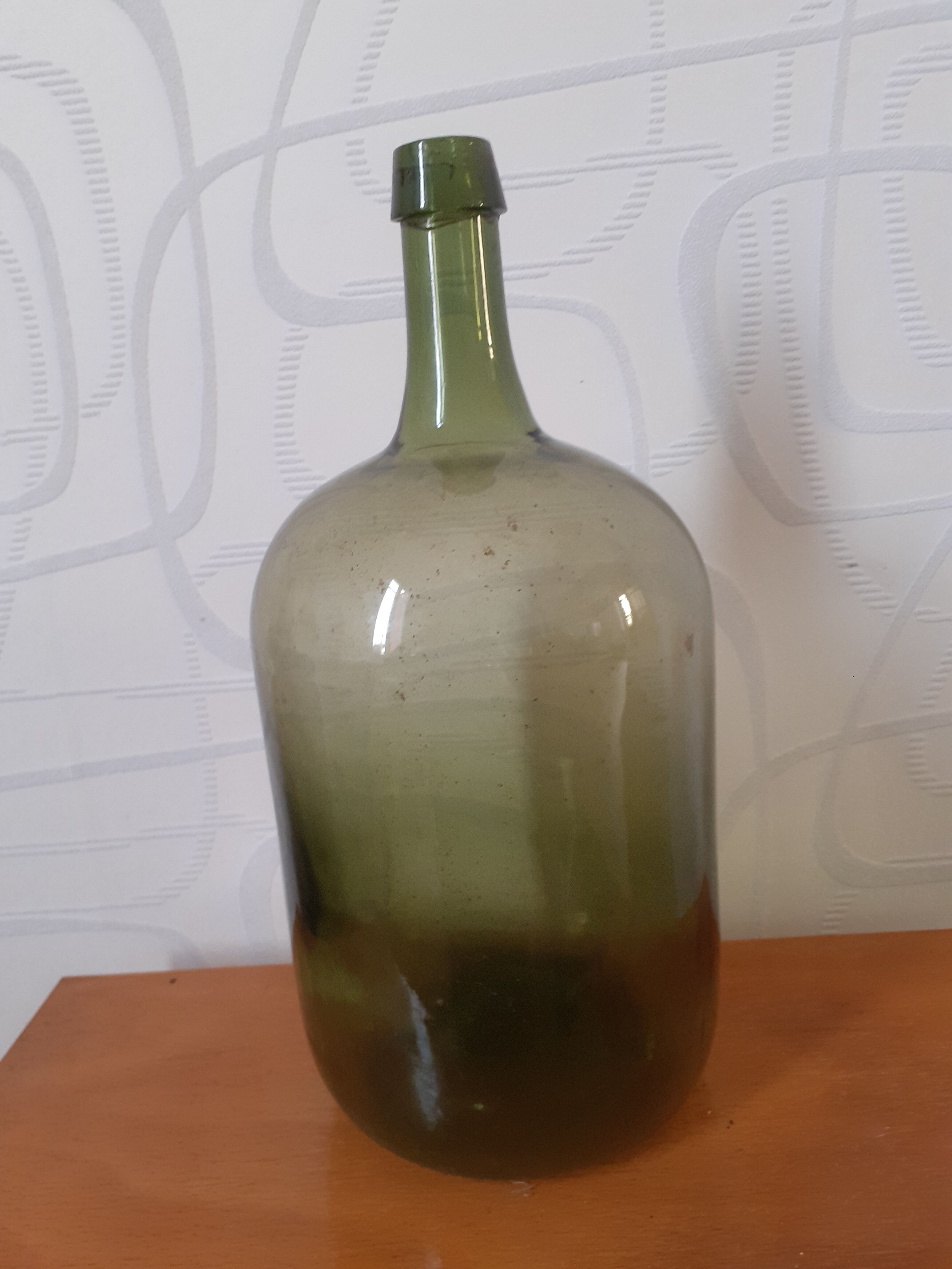 5L green demijohn