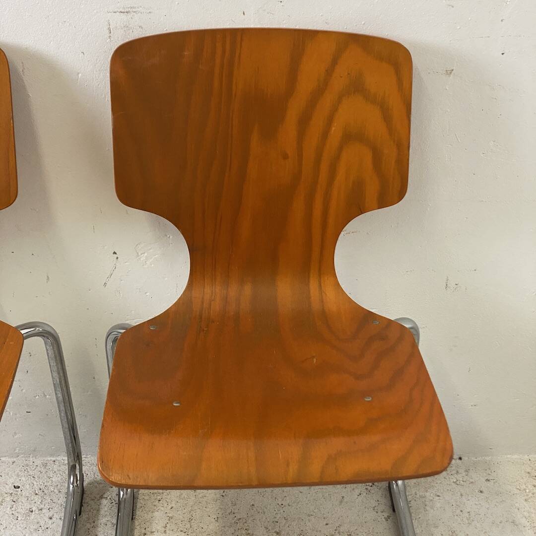 Pair of FLOTTOTO chairs, Pagholz model