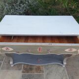 Decorated console