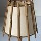 Vintage rattan lamp from the 60s