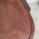 Office chair signed Baumann bistro style curved wood - 1930s