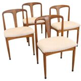 Set van 4 Johannes Anders voor Uldum Juliane stoelen 'Dyrepark'