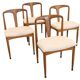 Set van 4 Johannes Anders voor Uldum Juliane stoelen 'Dyrepark'