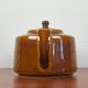 Théière de poterie studio danoise du milieu du siècle de Søholm, années 1960