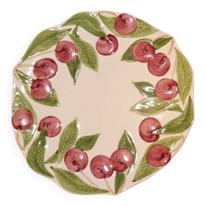 Assiette barbotine longchamp