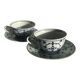 Tasses à café et soucoupes en porcelaine Winterling Bavaria