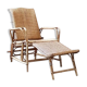 Chaise longue rotin