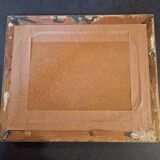 Oil painting on panel