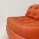 Orange Bubble chair from the 1970s.