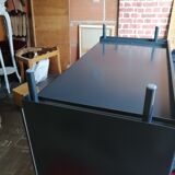 Low metal sideboard year 1950