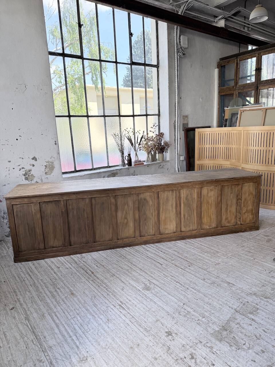 Comptoir de métier pin XXL 3m5 1950