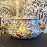 Yvan Borty salad bowl 1950 with lid