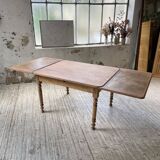 Walnut farmhouse table + extensions