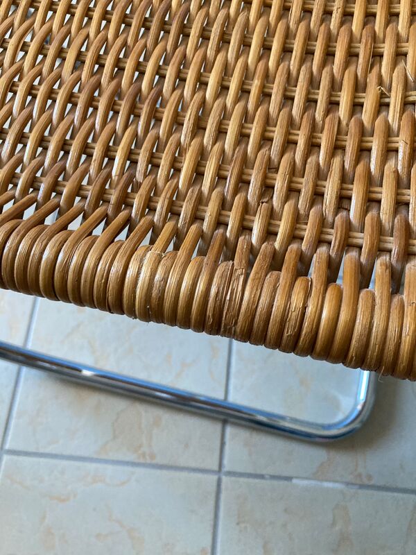 Fauteuil MR20 par Ludwig Mies Van Der Rohe