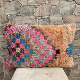 Vintage berber kilim cushion from morocco