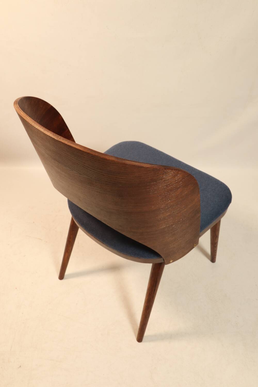 Chaises de salle à manger en chêne design vintage personnalisées