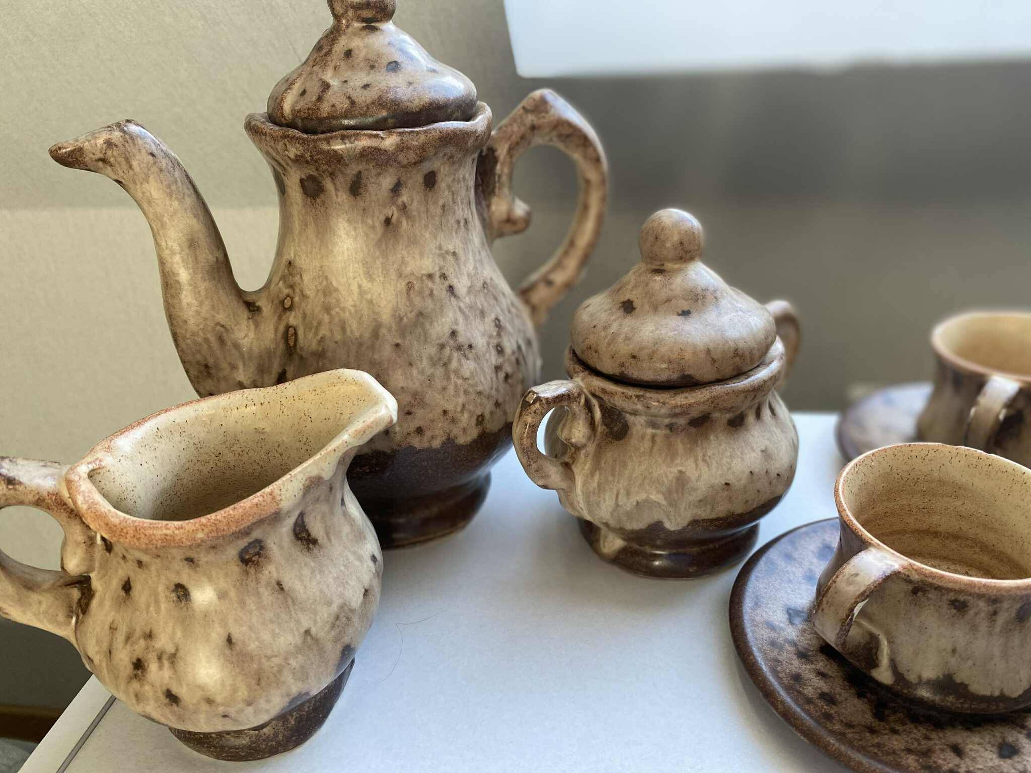 Old Vallauris coffee set