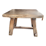 Solid wood dining table
