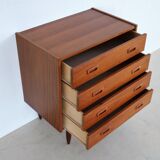 Vintage teak chest of drawers