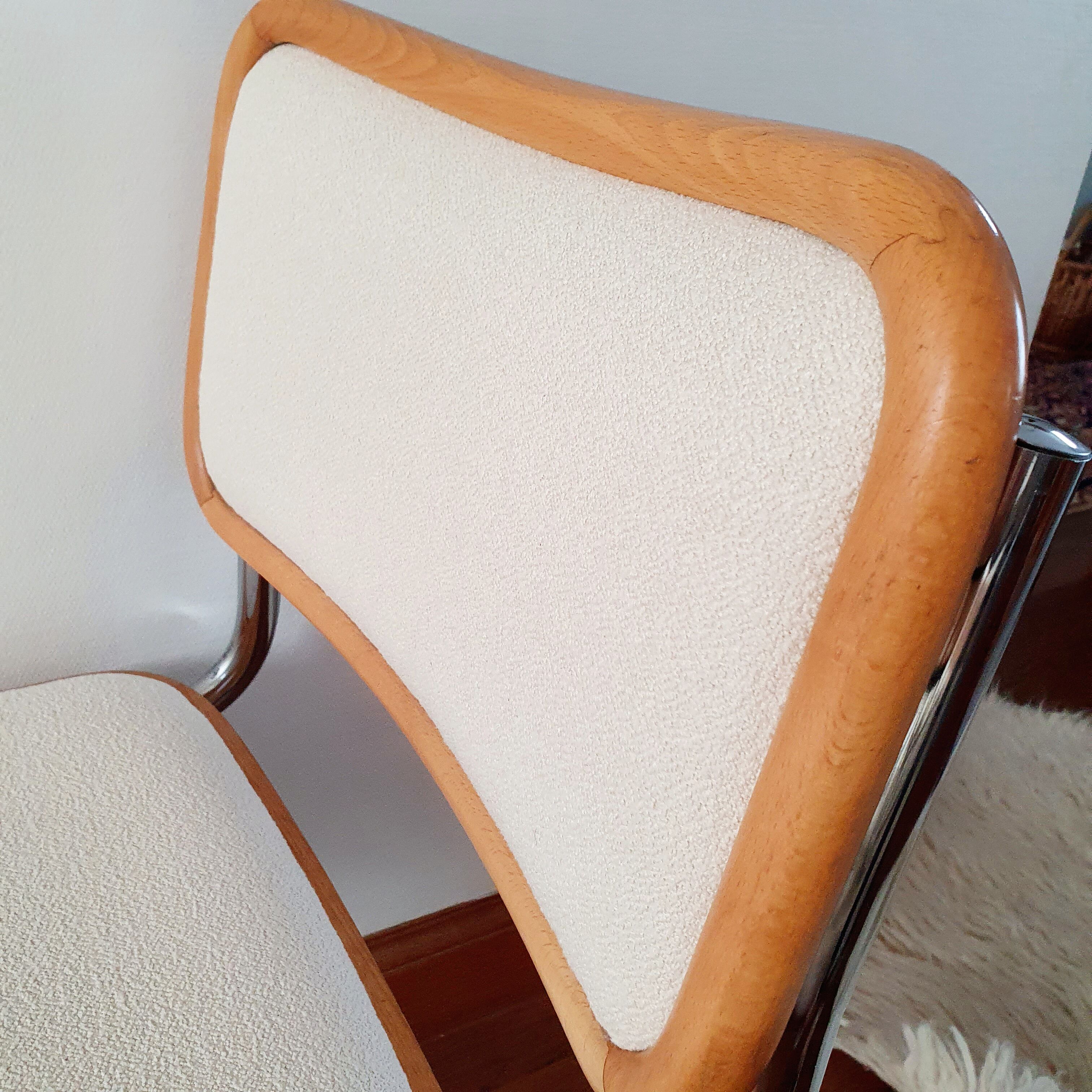 Chair b32 Marcel Breuer in fabric thin buckle fabric