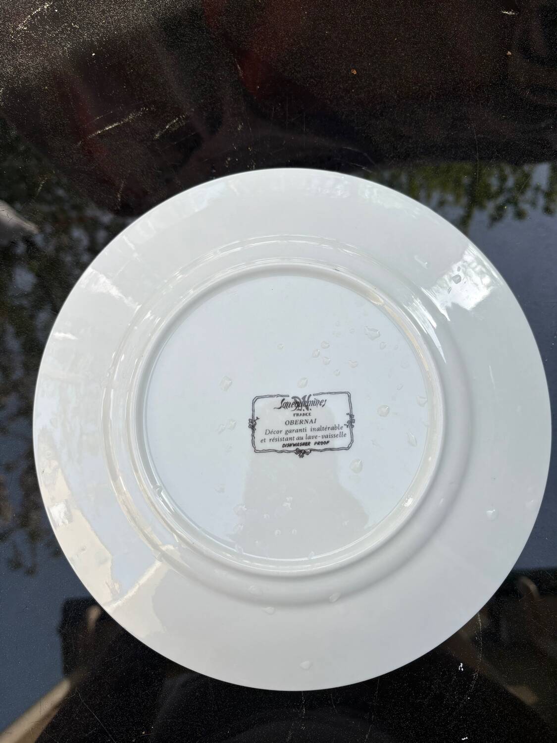 Flat plate Sarreguemines