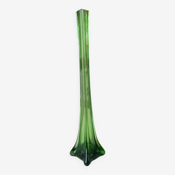 Green soliflore vase