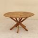 Table en orme massif, Seltz, France, 1990’s