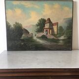 Ancient landscape table