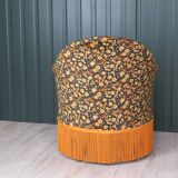 Velvet toad chair