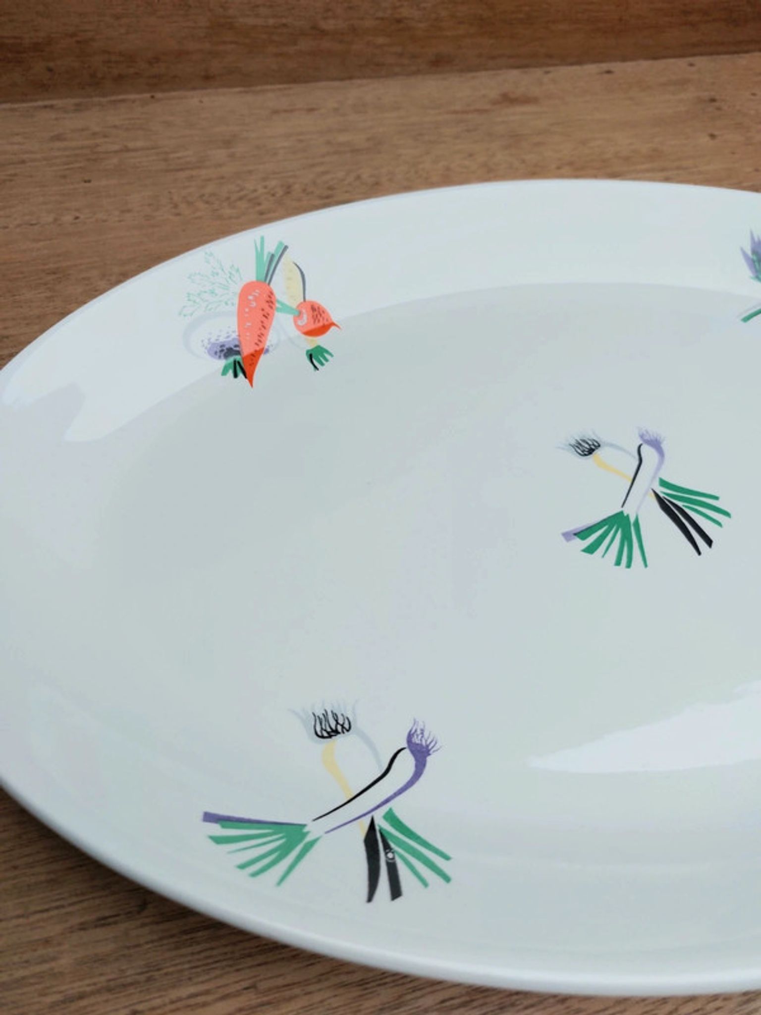 Lunéville Badonviller vegetable serving tray