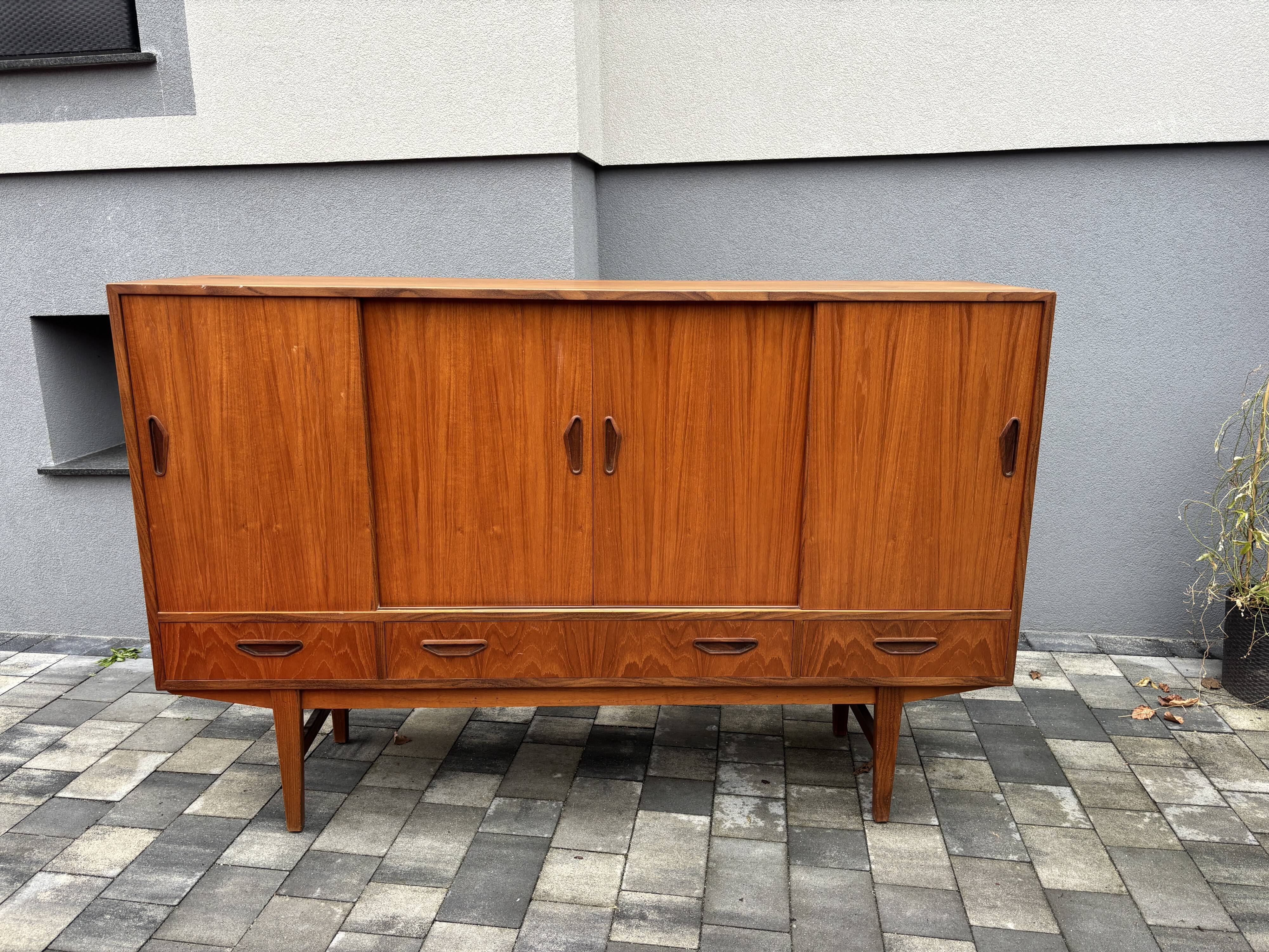 Teak sideboard, Denmark, 1970s