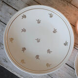 Limoges porcelain dishes gilded décor