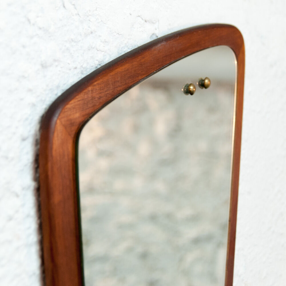 Scandinavian mirror asymmetrical 75x35cm