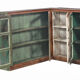 Buffet vaisselier d'angle bois viieux teck
