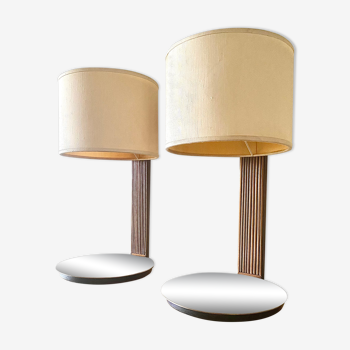 Pair of bedside lamps