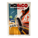 Lithographie du Grand prix de Monaco de 1931