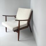 Scandinavian teak armchair