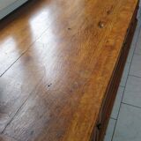 Comptoir-meuble de metier en chene massif