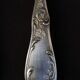 Housewife 6 people style Rocaille in silver metal