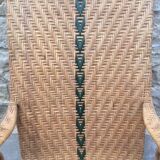 Old rattan chair