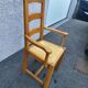 Country-style chair in solid oak