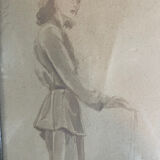 Dessin de mode encadré